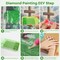 Easter Lily Cross Diamond Art Kits for Adults - 12x16 Inch 5D Full Drill Diamond Painting - Religious Spring Flower Gem Art for Beginners - DIY Faith-Based Rhinestone Craft for Home Wall Decor